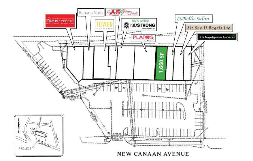 120 New Canaan Avenue Retail for lease in Norwalk, Connecticut SRS
