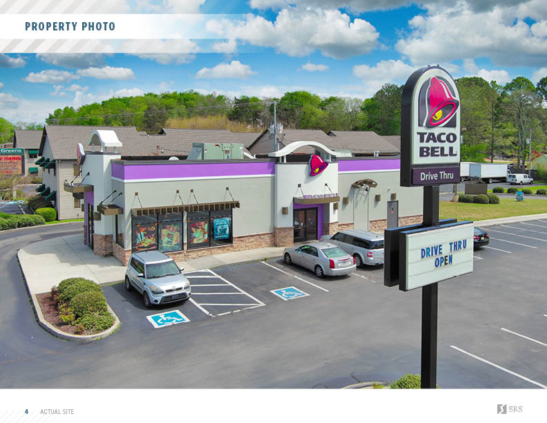Decatur, AL Taco Bell Retail investment sale in Decatur, Alabama SRS