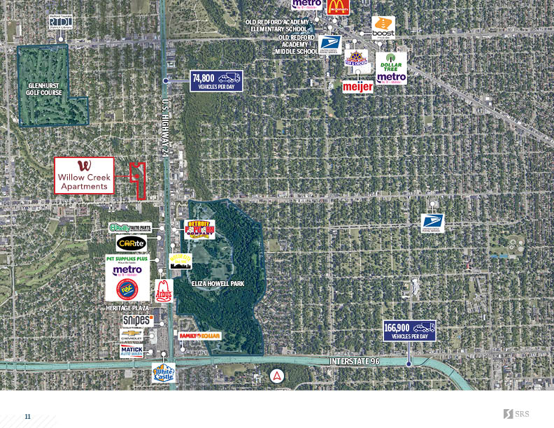 Redford, MI Willow Creek Apartments Multifamily investment sale in