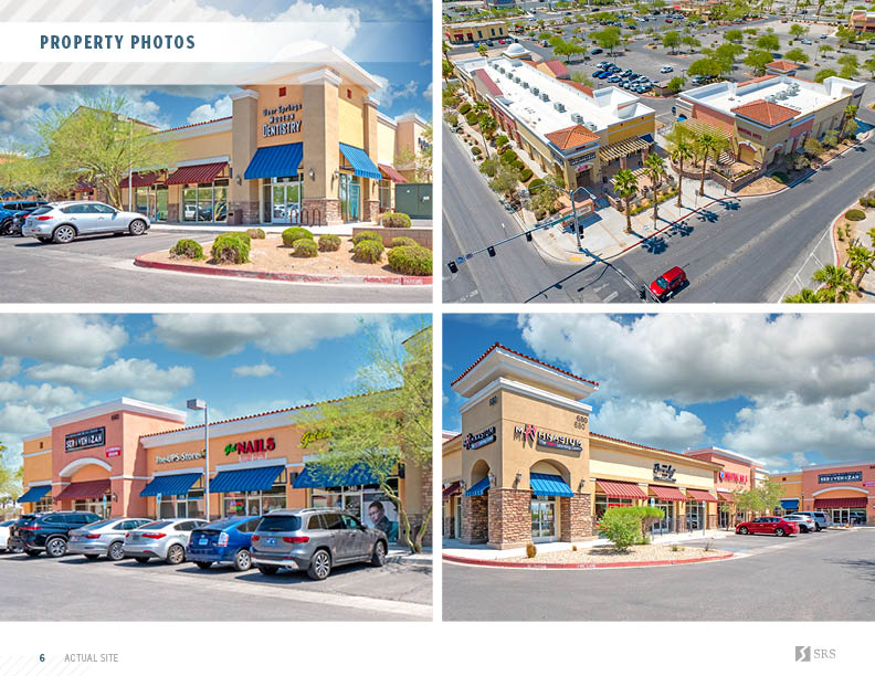North Las Vegas, NV Deer Springs Shoppes Retail investment sale in