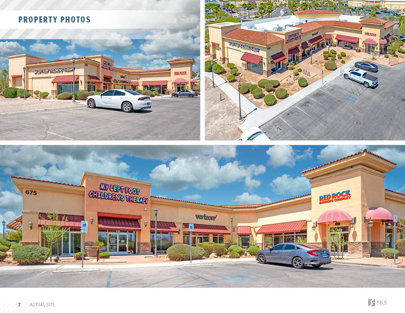 North Las Vegas, NV Deer Springs Shoppes Retail investment sale in