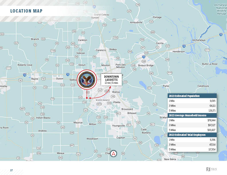 Lafayette, LA VA Clinic Medical Office Retail investment sale in