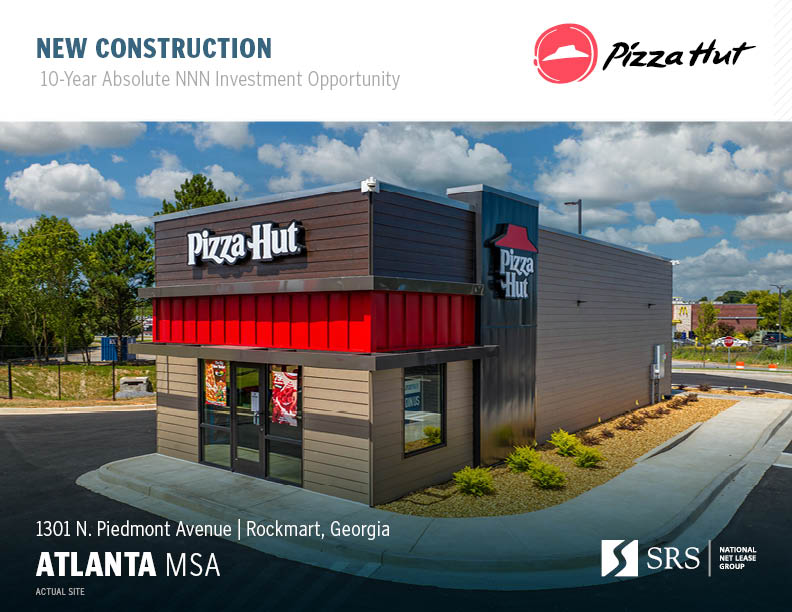 Rockmart, GA Pizza Hut Retail investment sale in Rockmart,