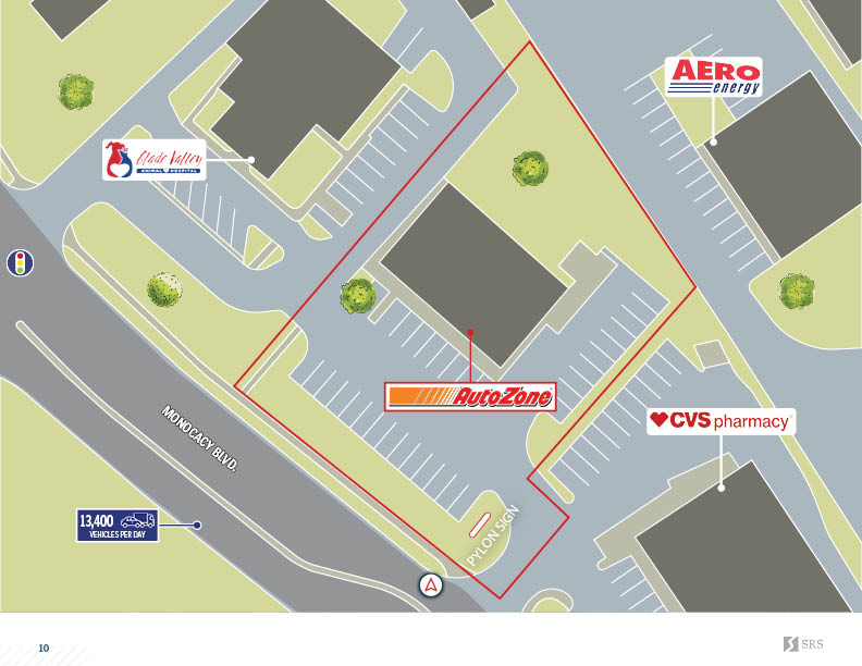 Frederick, MD AutoZone Retail investment sale in Frederick