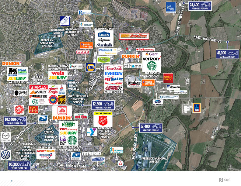 Frederick, MD AutoZone Retail investment sale in Frederick