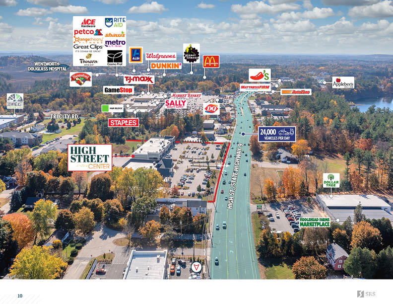 Somersworth, NH 450460 High Street Center Retail investment sale in Somersworth, New