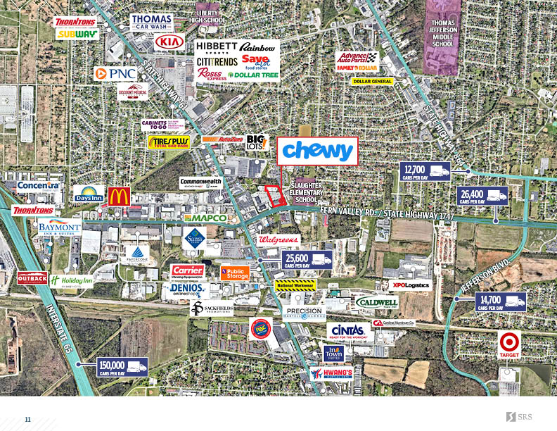 Louisville, KY Chewy Office investment sale in Louisville, Kentucky