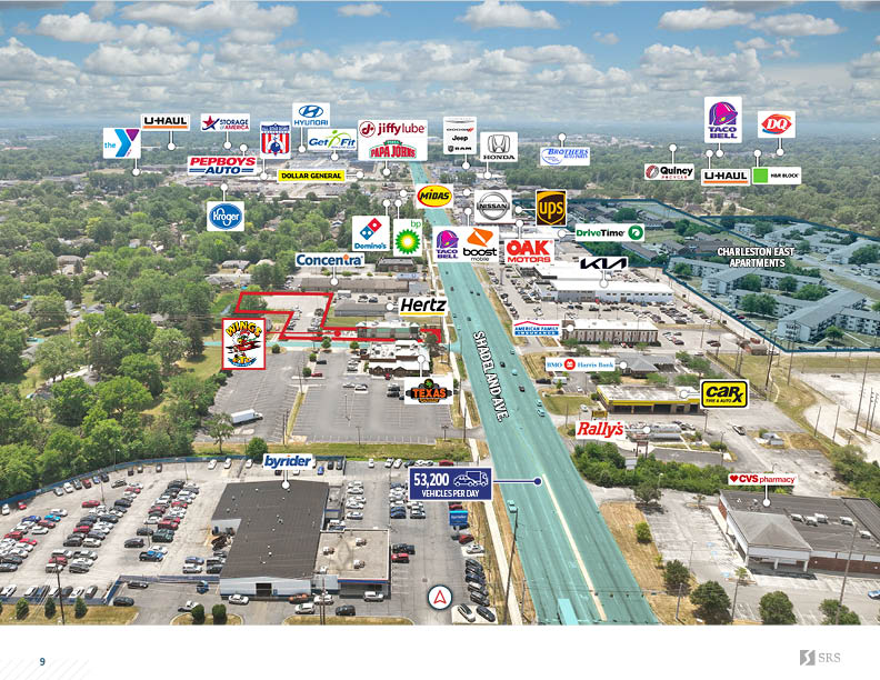 Indianapolis, IN Wings Etc Retail investment sale in Indianapolis