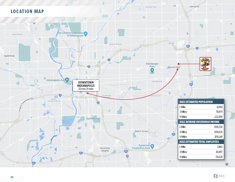 Indianapolis, IN Wings Etc Retail investment sale in Indianapolis