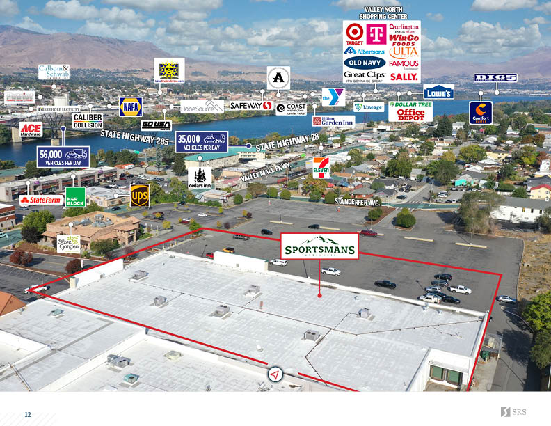 East Wenatchee, WA Sportsman’s Warehouse Retail investment sale in