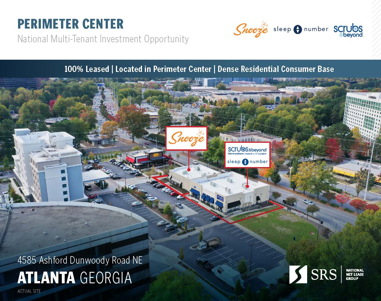 Dunwoody, GA Scrubs & Beyond, Sleep Number, & Snooze Retail