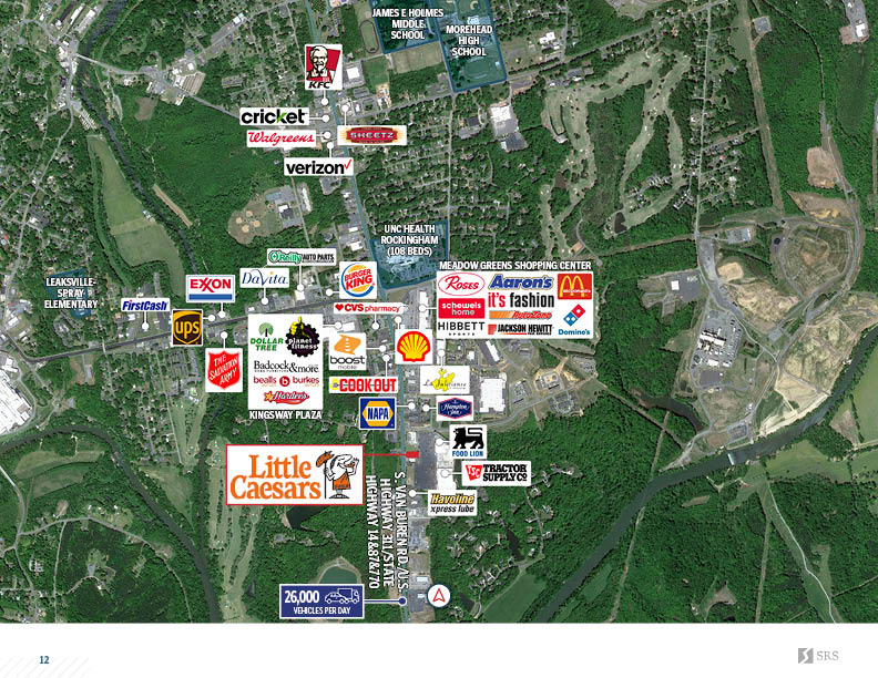 Eden, NC Little Caesars Retail investment sale in Eden, North Carolina SRS
