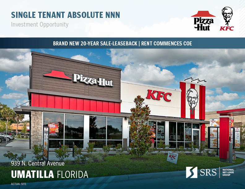 Umatilla, FL Pizza Hut/KFC Retail investment sale in Umatilla