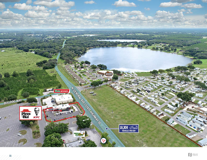 Umatilla, FL Pizza Hut/KFC Retail investment sale in Umatilla