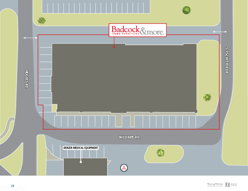 Auburndale, FL Badcock Home Furniture Retail investment sale in