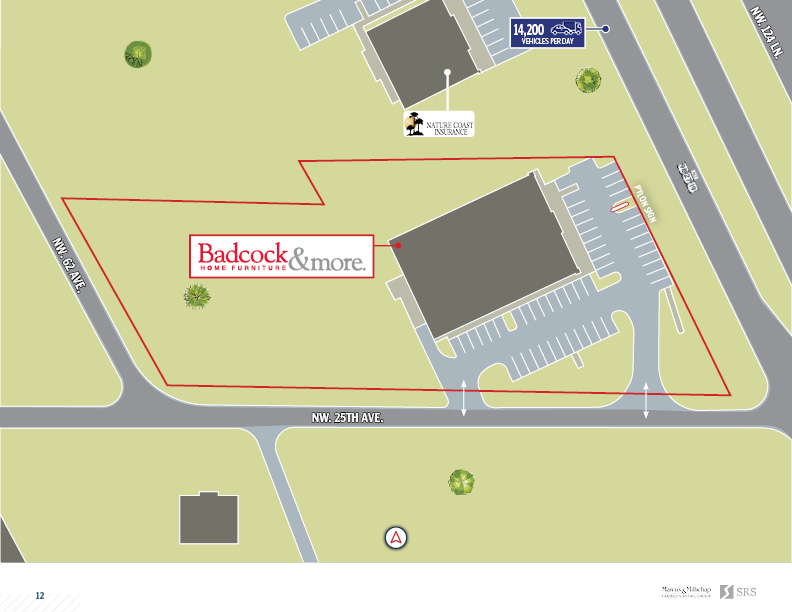 Chiefland, FL Badcock Home Furniture Retail investment sale in