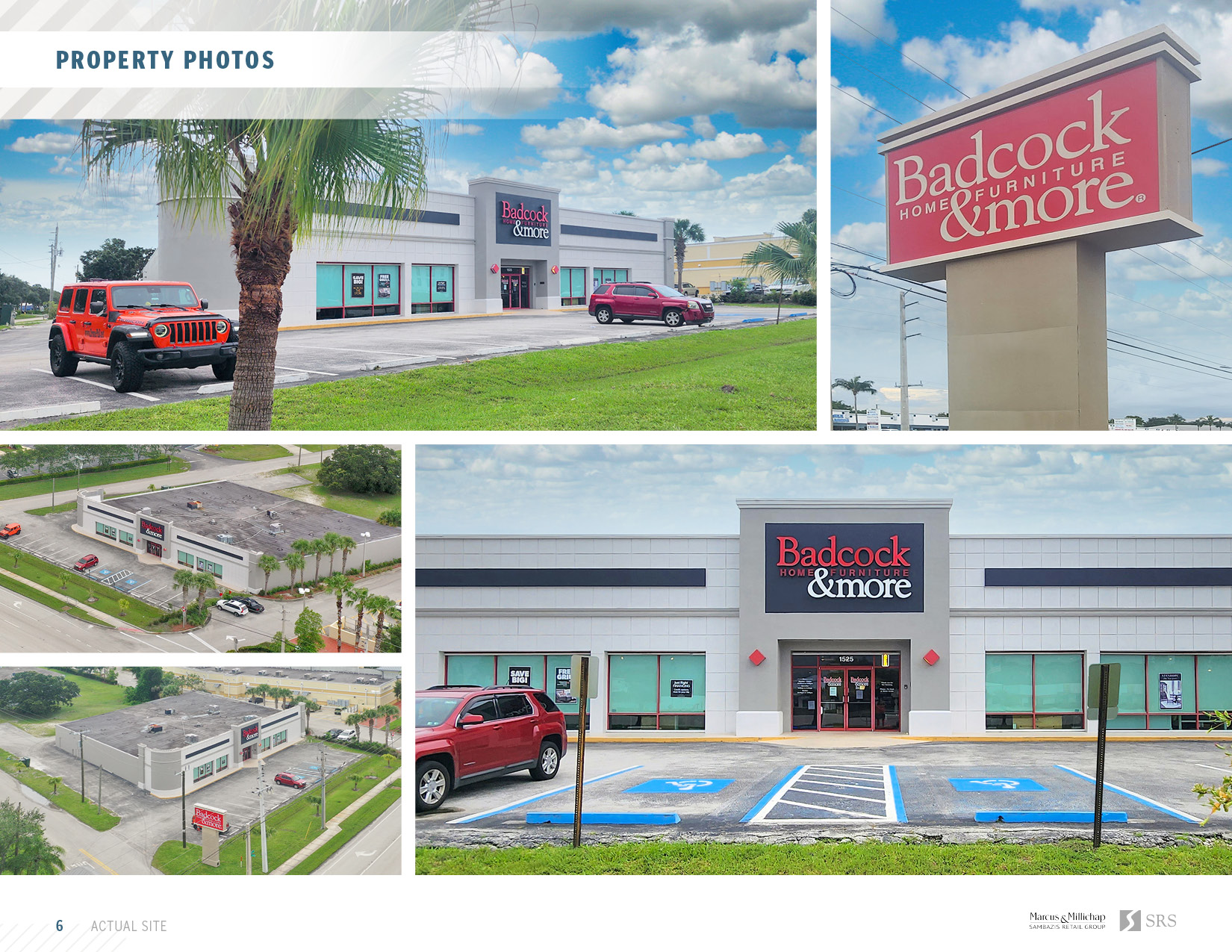 Stuart, FL Badcock Furniture Retail investment sale in Stuart